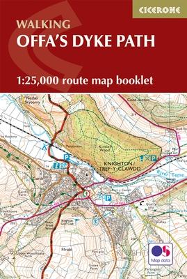 Guide de randonnées (en anglais) - Offa's Dyke Path: Route Map Booklet | Cicerone guide de randonnée Cicerone 