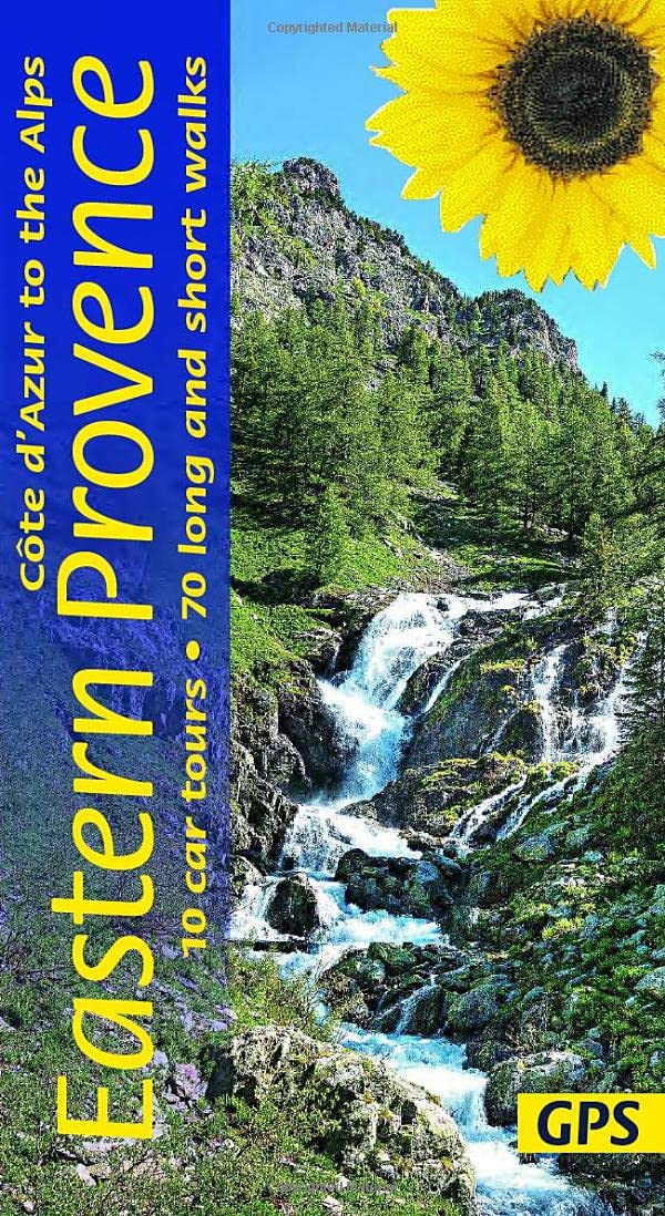 Guide de randonnées (en anglais) - Provence East - Côte d'Azur to the Alps | Sunflower guide de randonnée Sunflower 