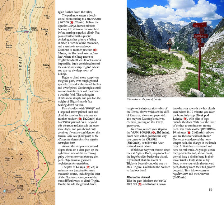 Guide de randonnées (en anglais) - Slovenia | Sunflower guide de randonnée Sunflower 