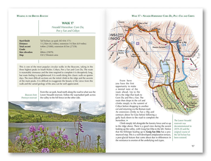 Guide de randonnées (en anglais) - the Brecon Beacons: 45 circular walks in the National Park | Cicerone guide de conversation Cicerone 