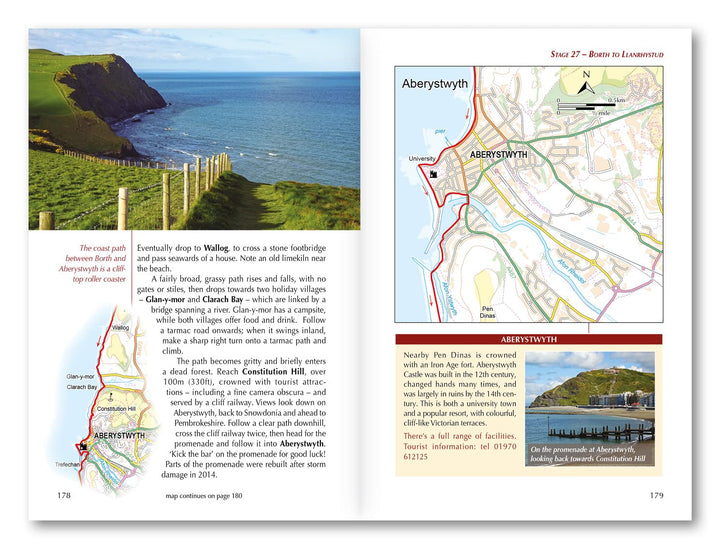 Guide de randonnées (en anglais) - Wales coast path | Cicerone guide de randonnée Cicerone 