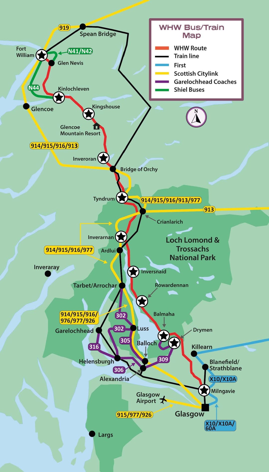 Guide de randonnées (en anglais) - West Highland Way | Knife Edge Outdoor guide de randonnée Knife Edge Outdoor 