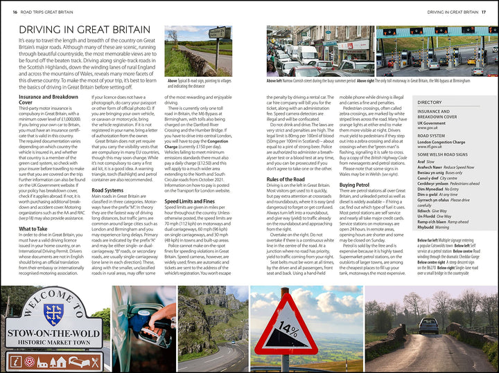 Guide de road trip (en anglais) - Great Britain | Eyewitness guide de voyage Eyewitness 