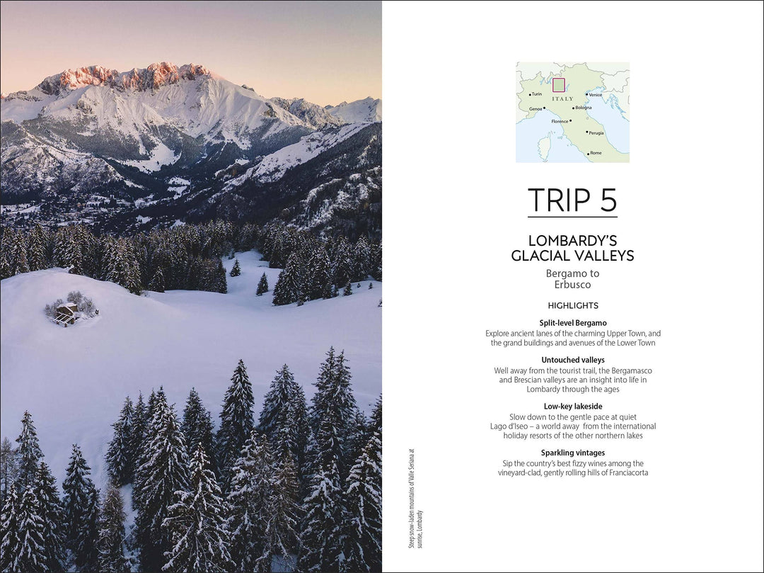 Guide de road trip (en anglais) - Northern & Central Italy | Eyewitness guide de voyage Eyewitness 