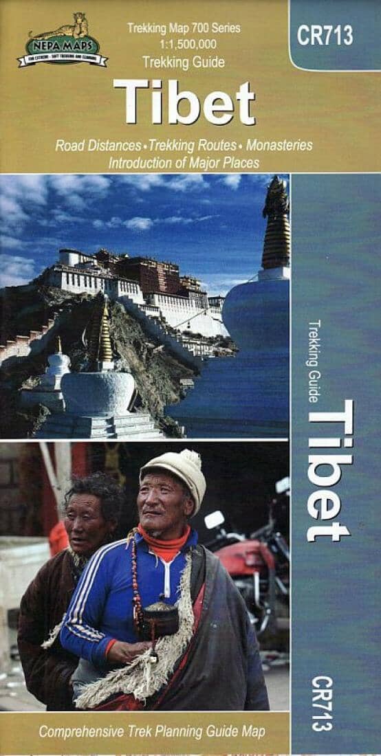Tibet Trekking Guide | Himalayan MapHouse Pvt. Ltd Hiking Map 