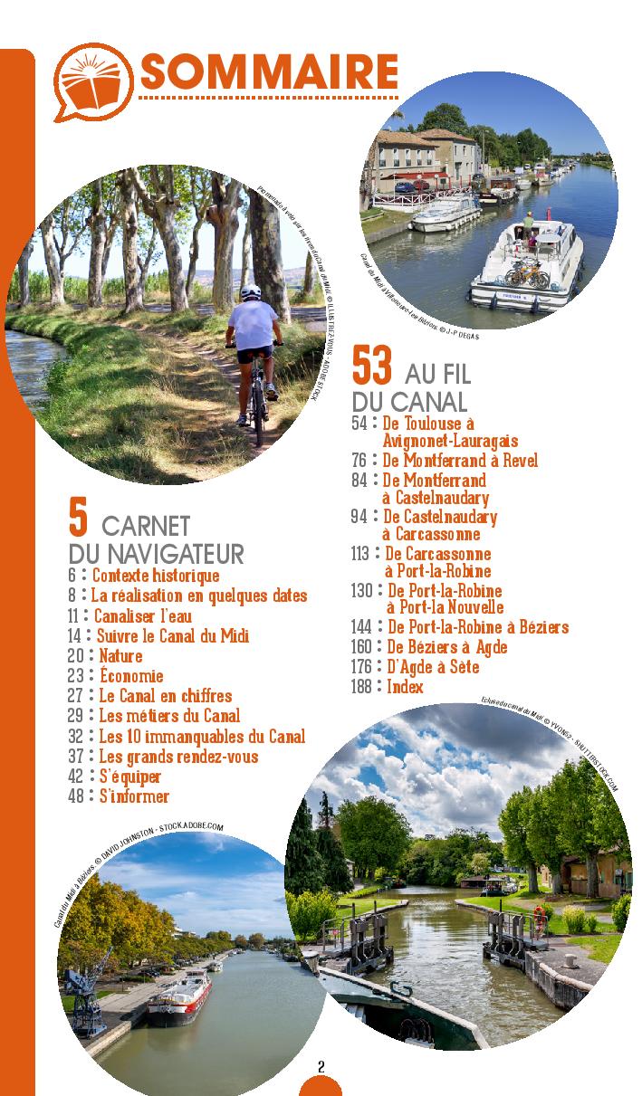Guide de voyage - Canal du Midi en bateau, en vélo ou à pied 2022 | Petit Futé guide de voyage Petit Futé 