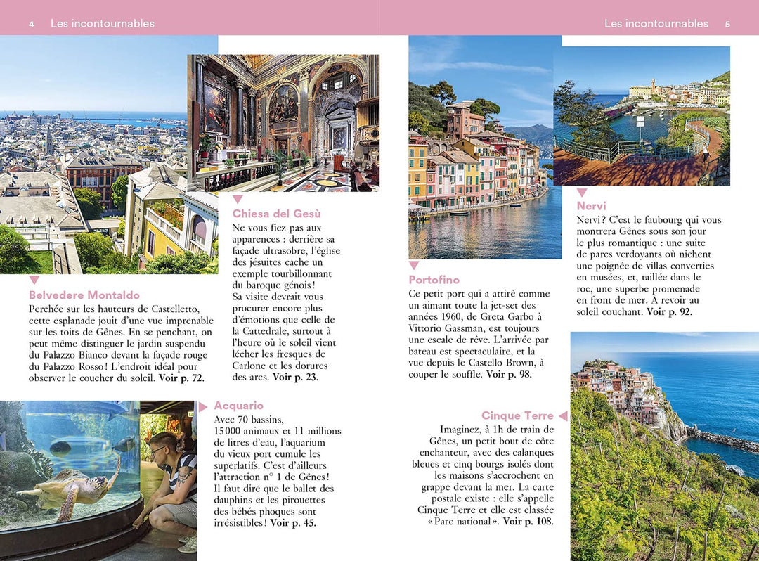 Guide de voyage de poche - Un Grand Week-end à Gênes et les Cinq Terre | Hachette guide de conversation Hachette 