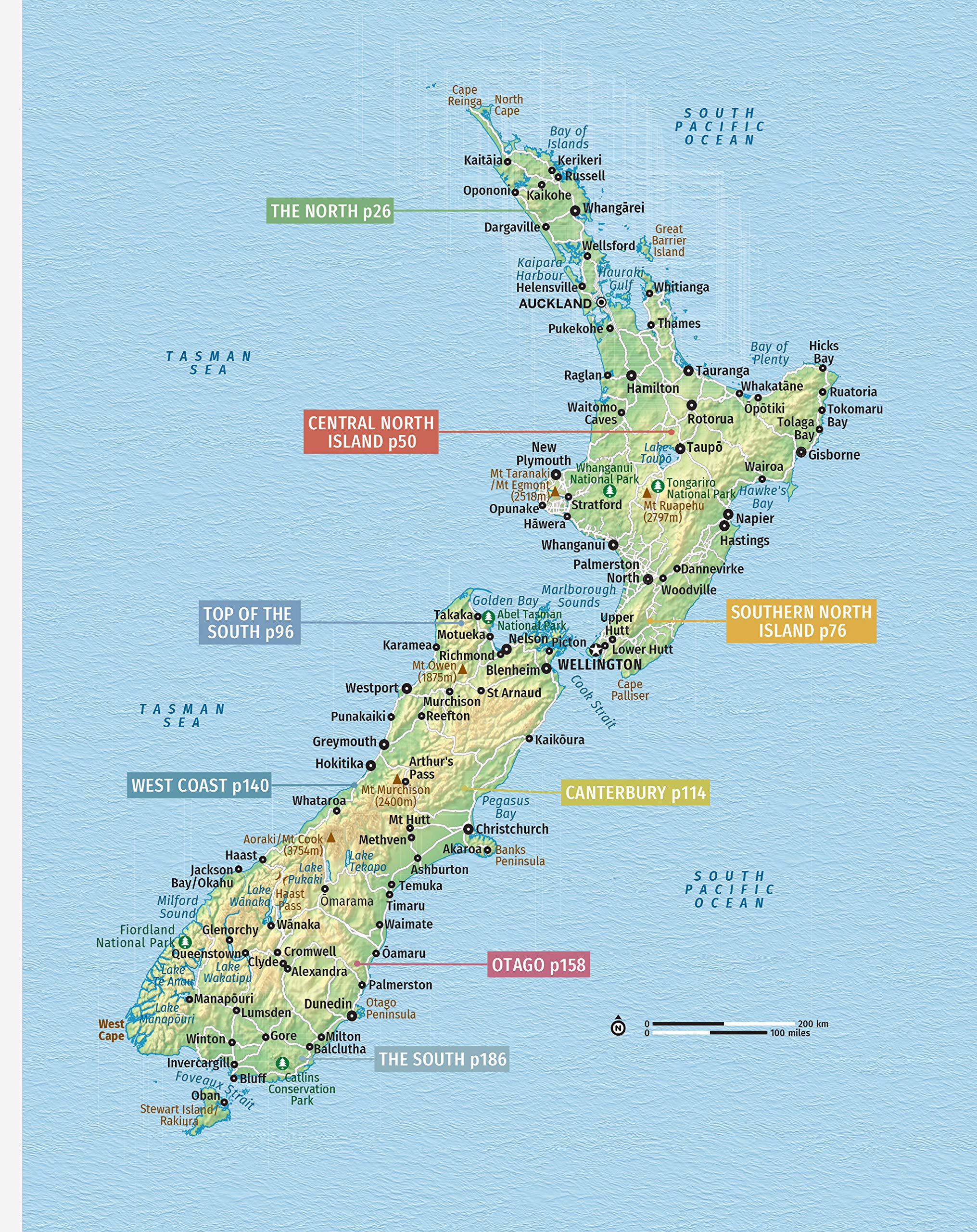Guide　Travel　Travel　Zealand　Lonely　MapsCompany　hiking　Best　Planet　and　walks　day　–　New　maps