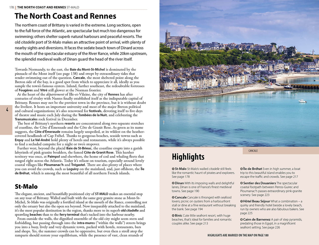 Guide de voyage (en anglais) - Brittany & Normandy | Rough Guides guide de voyage Rough Guides 