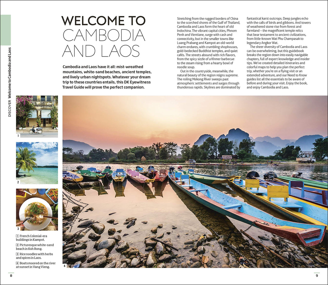 Guide de voyage (en anglais) - Cambodia & Laos | Eyewitness guide de voyage Eyewitness 