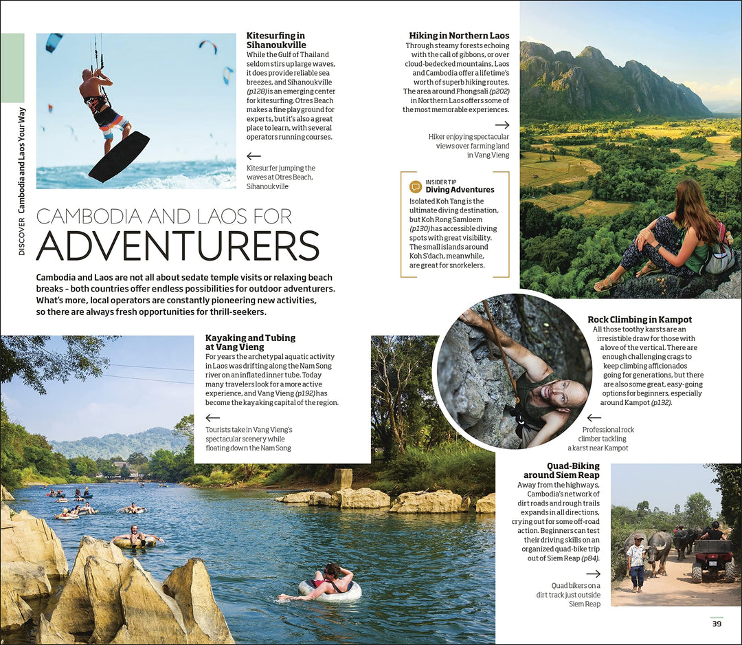 Guide de voyage (en anglais) - Cambodia & Laos | Eyewitness guide de voyage Eyewitness 