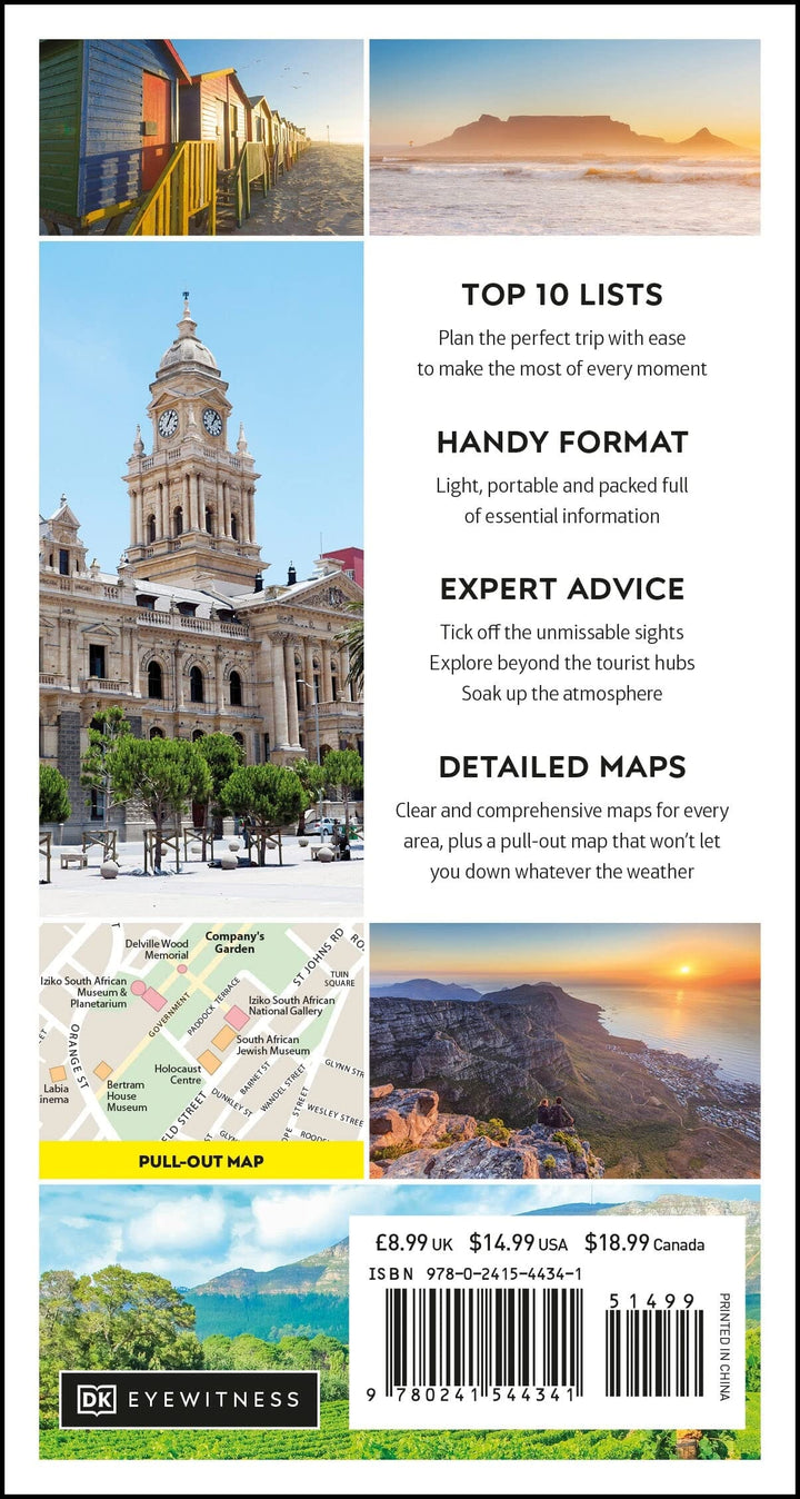 Guide de voyage (en anglais) - Cape Town & the Winelands Top 10 | Eyewitness guide de conversation Eyewitness 