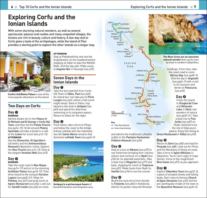 Guide de voyage (en anglais) - Corfu & Ionian Islands Top 10 | Eyewitness guide de conversation Eyewitness 