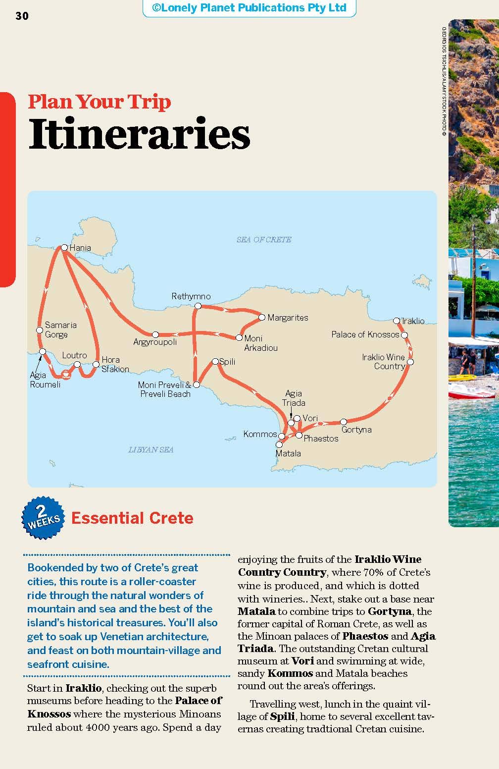 Guide de voyage (en anglais) - Crete | Lonely Planet guide de voyage Lonely Planet 