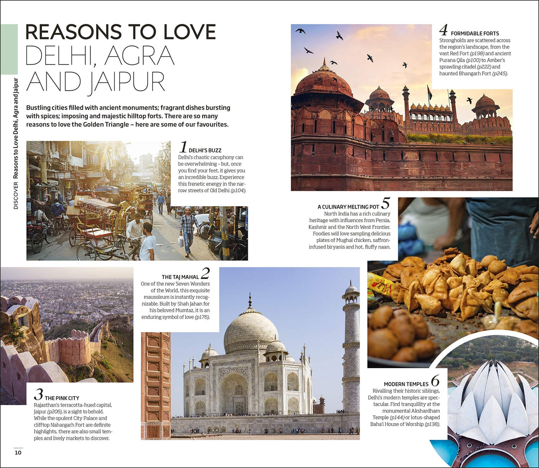 Guide de voyage (en anglais) - Delhi / Agra / Jaipur | Eyewitness guide de voyage Eyewitness 