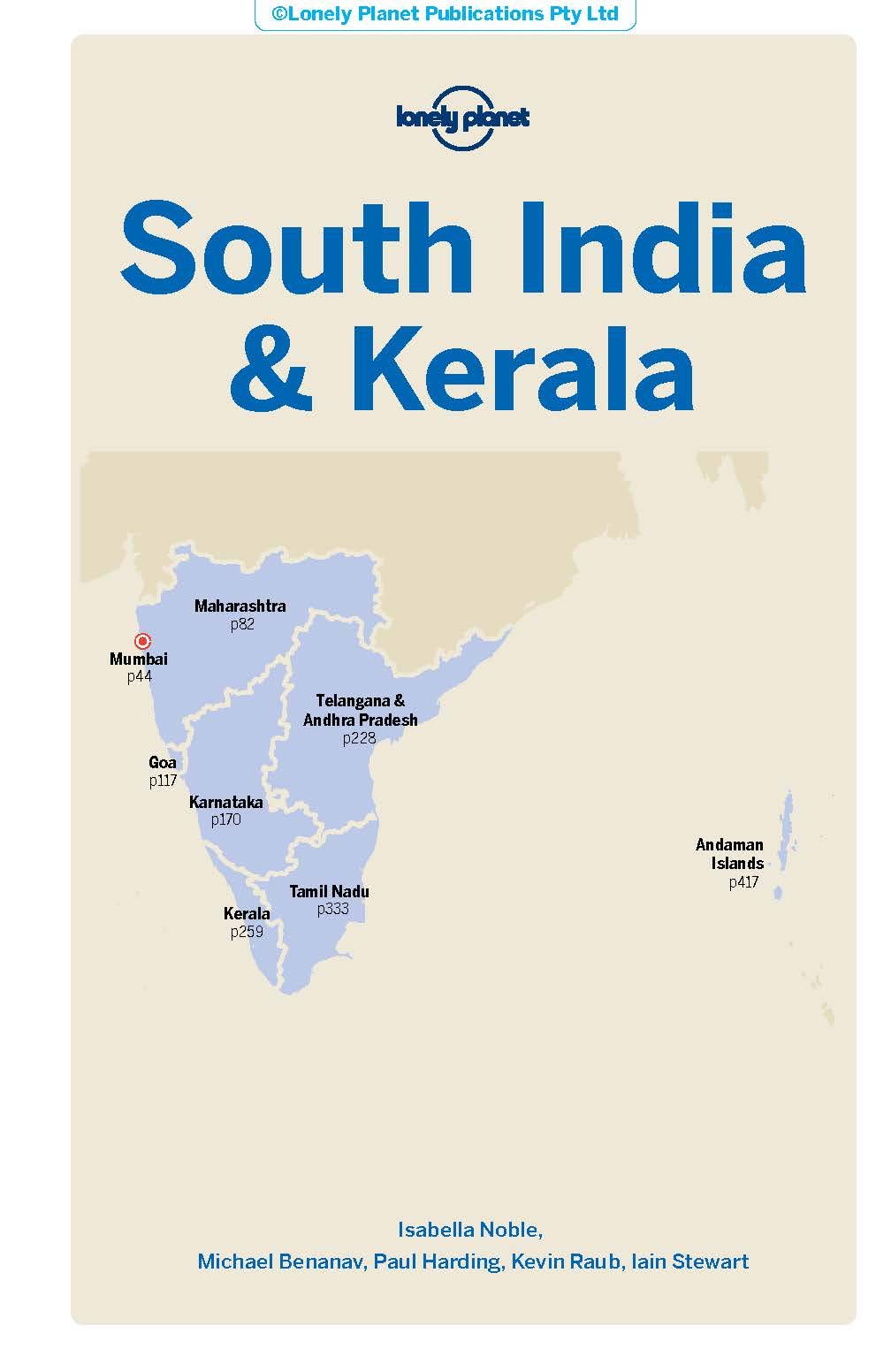 Guide de voyage (en anglais) - India South & Kerala | Lonely Planet guide de voyage Lonely Planet 