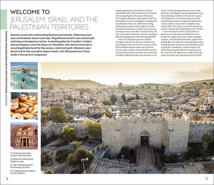 Guide de voyage (en anglais) - Jerusalem- Israel - Petra & Sinai | Eyewitness guide de voyage Eyewitness 