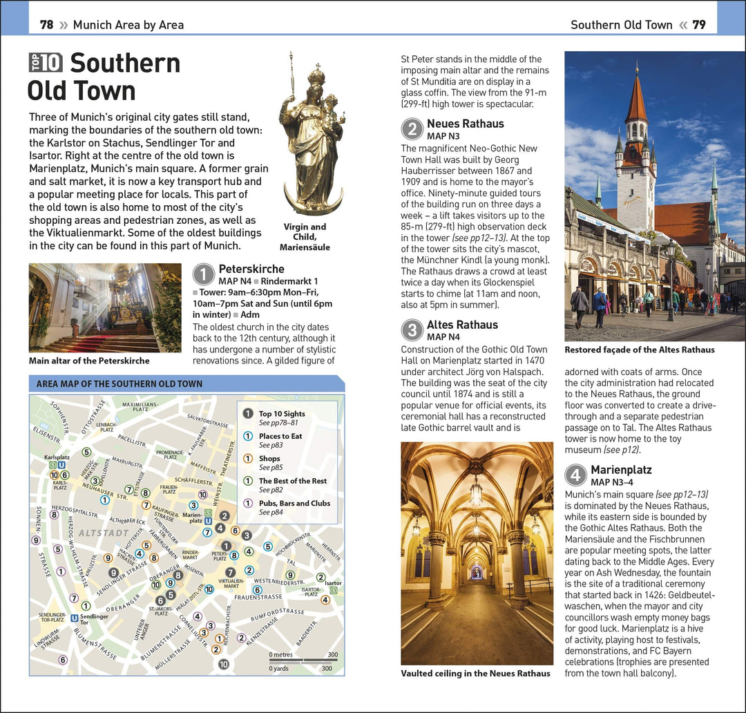 Guide de voyage (en anglais) - Munich Top 10 | Eyewitness guide petit format Eyewitness 