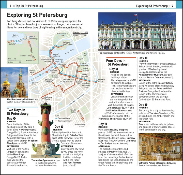 Guide de voyage (en anglais) - St-Petersburg Top 10 | Eyewitness guide petit format Eyewitness 