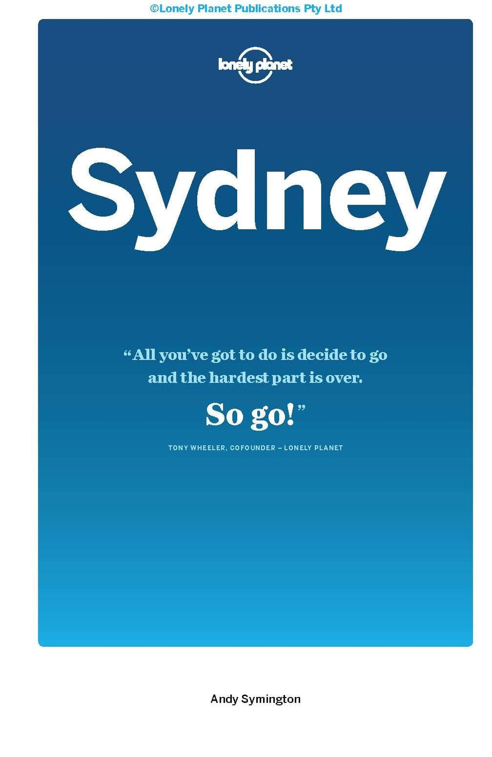 Guide de voyage (en anglais) - Sydney | Lonely Planet guide de voyage Lonely Planet EN 