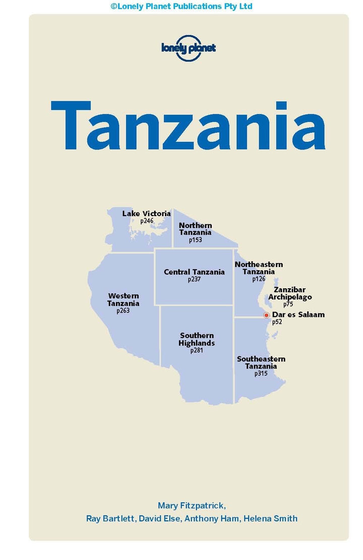 Guide de voyage (en anglais) - Tanzania | Lonely Planet guide de voyage Lonely Planet EN 