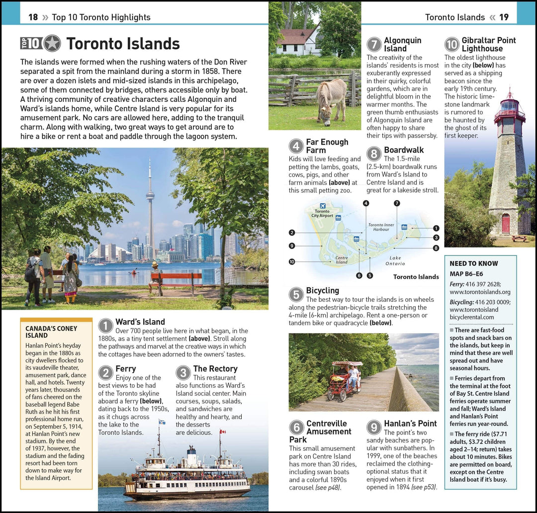 Guide de voyage (en anglais) - Toronto Top 10 | Eyewitness guide petit format Eyewitness 