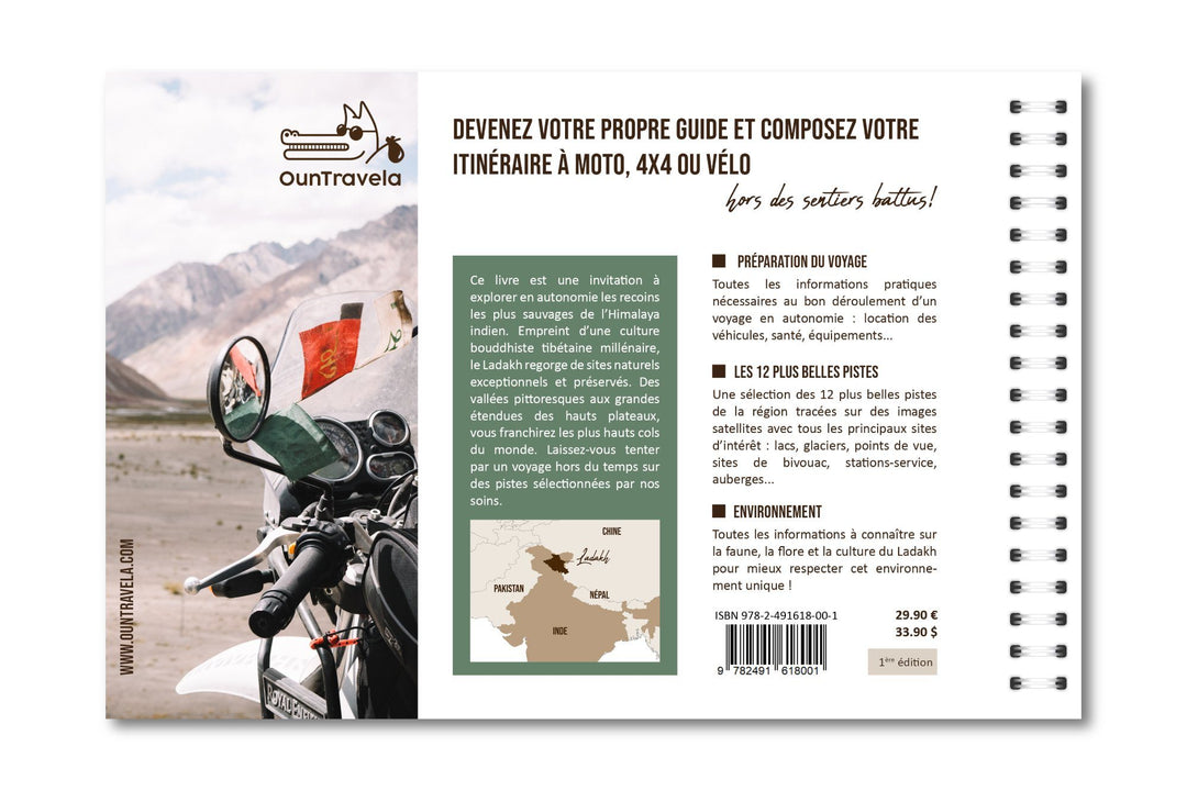 Guide de voyage - Explore Ladakh, les 12 plus belles pistes moto, 4x4 et vélo | OunTravela guide de voyage OunTravela 