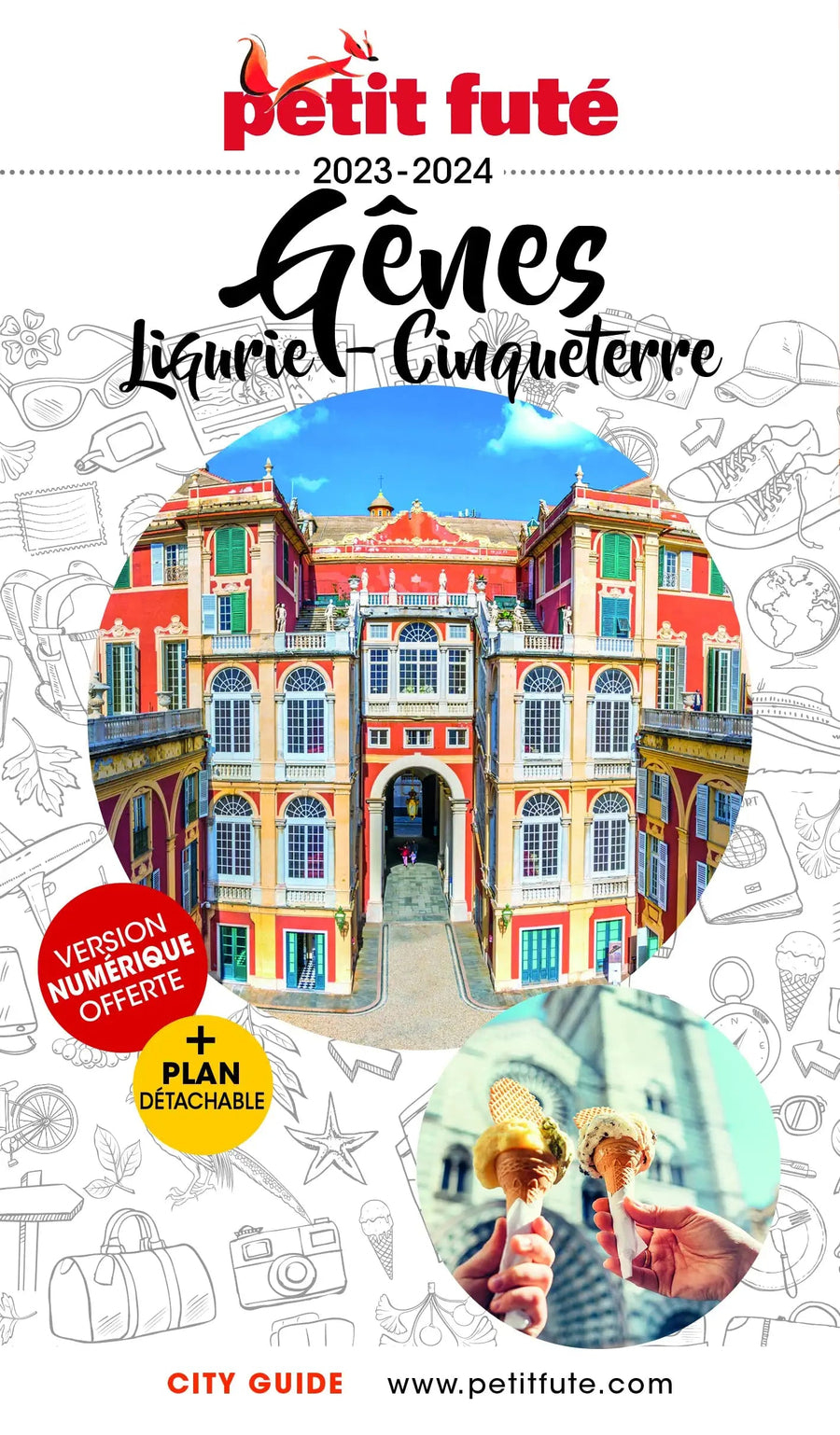 Guide de voyage - Gênes, Cinq Terres, Ligurie 2023/24 + plan | Petit Futé guide de voyage Petit Futé 