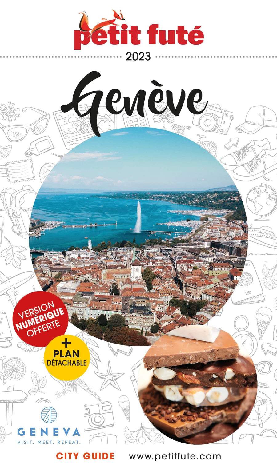 Guide de voyage - Genève 2023 + plan | Petit Futé guide de voyage Petit Futé 