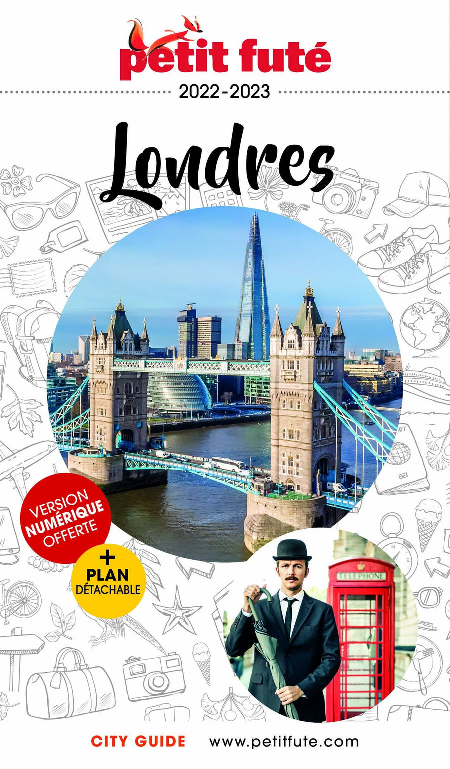 Guide de voyage - Londres 2022/23 + plan | Petit Futé guide de voyage Petit Futé 