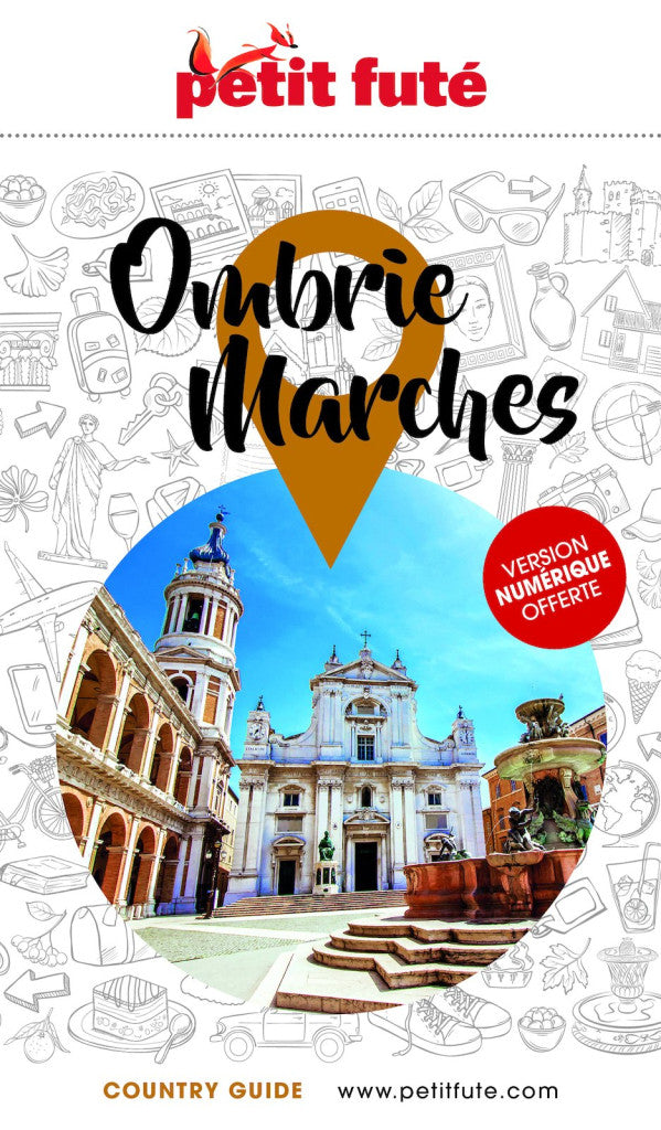 Guide de voyage - Ombrie, Marches 2022/23 | Petit Futé guide de voyage Petit Futé 