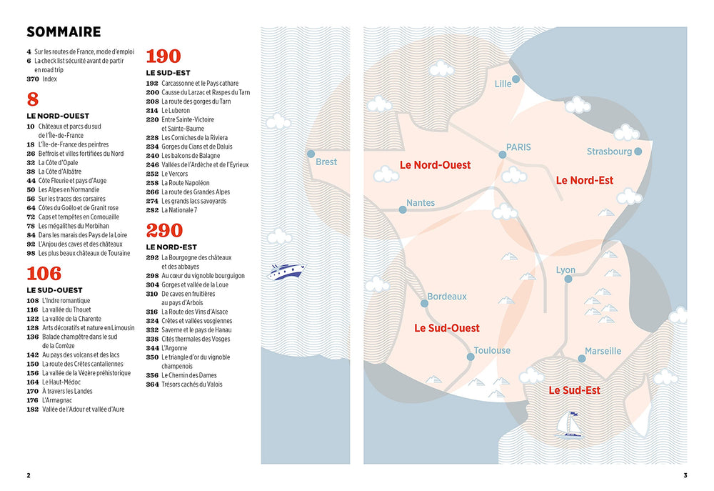 Guide de voyage - Sur les routes de France : 52 road trips - Édition 2021 | Michelin guide de voyage Michelin 