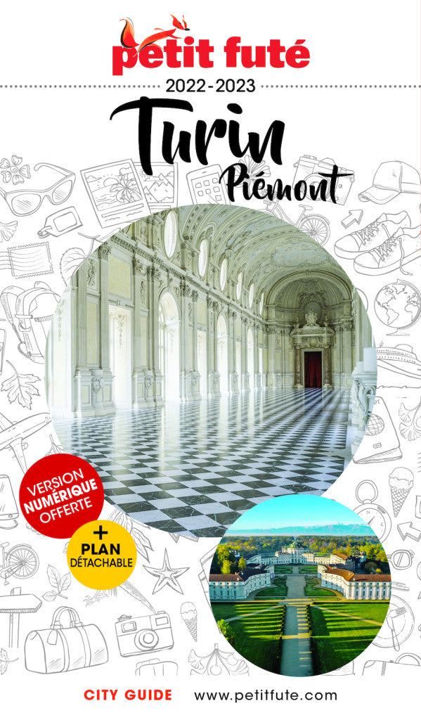 Guide de voyage - Turin, Piémont 2022/23 + plan de ville | Petit Futé guide de voyage Petit Futé 