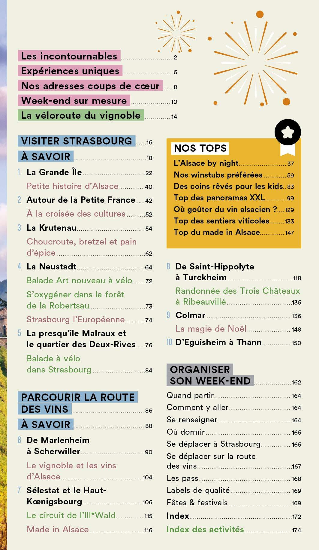 Guide de voyage - Un Grand Week-end à Strasbourg et la route des vins 2021 | Hachette guide de voyage Hachette 