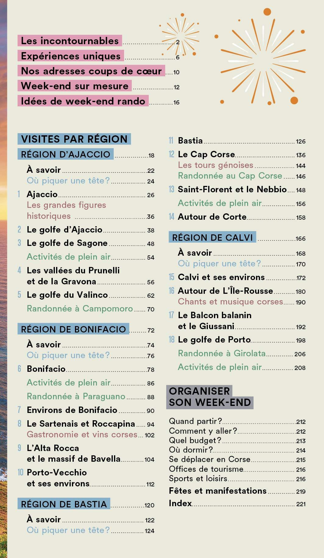 Guide de voyage - Un Grand Week-end en Corse - Édition 2021 | Hachette guide de voyage Hachette 