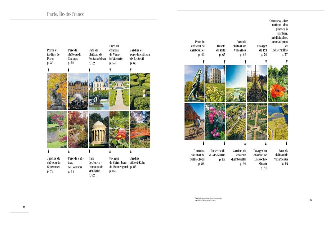 Guide de voyage - Visiter les parcs & jardins de France | Michelin guide de voyage Michelin 
