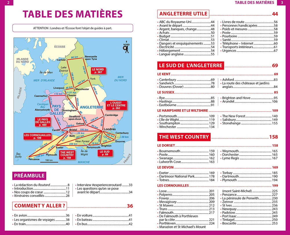 Guide du Routard - Angleterre & Pays de Galles (sans Londres) 2021/22 | Hachette guide de voyage Hachette 