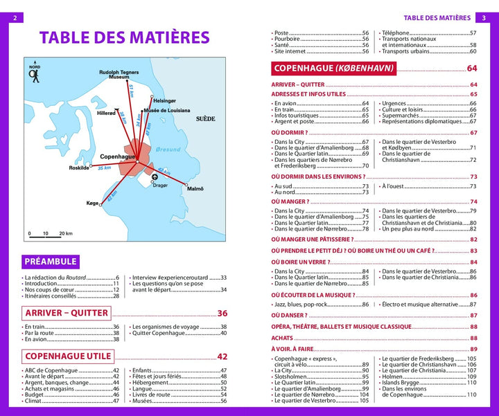 Guide du Routard - Copenhague et environs 2023/24 | Hachette guide petit format Hachette 