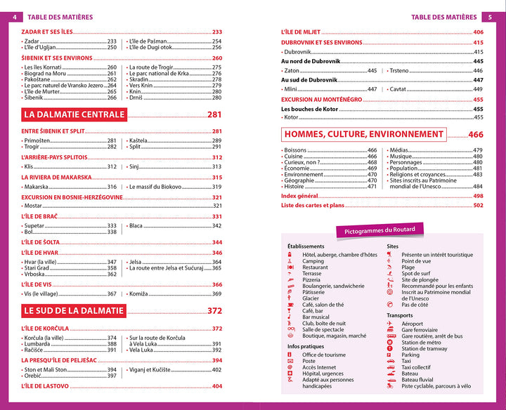 Guide du Routard - Croatie 2022/23 | Hachette guide de voyage Hachette 