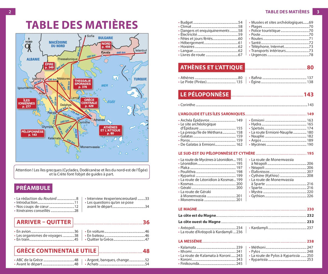 Guide du Routard - Grèce continentale, îles ioniennes 2022/23 | Hachette guide de voyage Hachette 