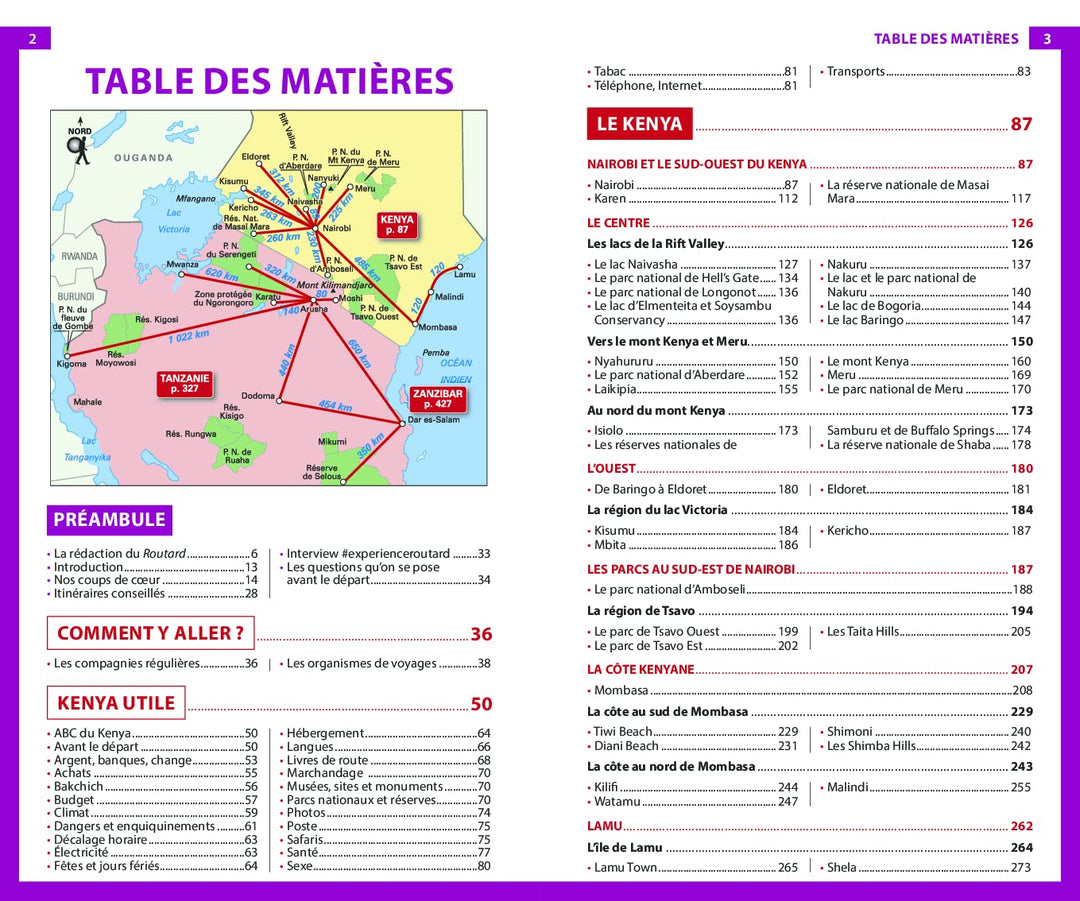 Guide du Routard - Kenya, Tanzanie + Zanzibar 2022/23 | Hachette guide de voyage Hachette 