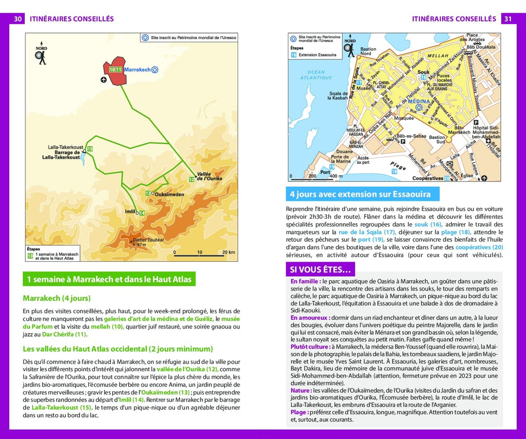 Guide du Routard - Marrakech, Haut Atlas & Essaouira + plan de ville 2023/24 | Hachette guide petit format Hachette 