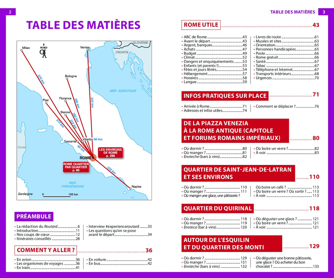 Guide du Routard - Rome 2023/24 + plan | Hachette guide de conversation Hachette 