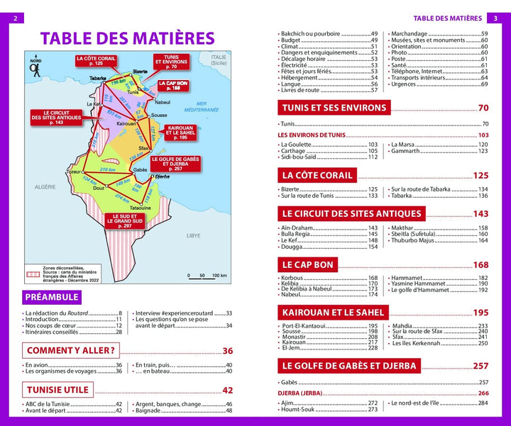 Guide du Routard - Tunisie 2023/24 | Hachette guide de voyage Hachette 