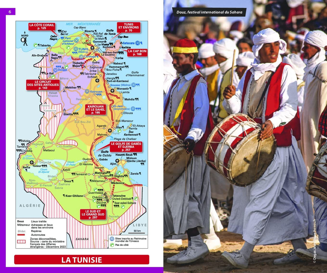 Guide du Routard - Tunisie 2023/24 | Hachette guide de voyage Hachette 