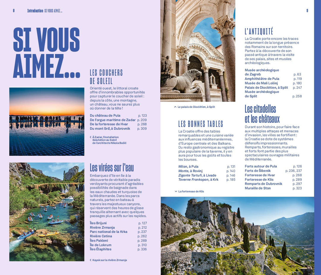 Guide Evasion - Croatie - Édition 2022 | Hachette guide de voyage Hachette 
