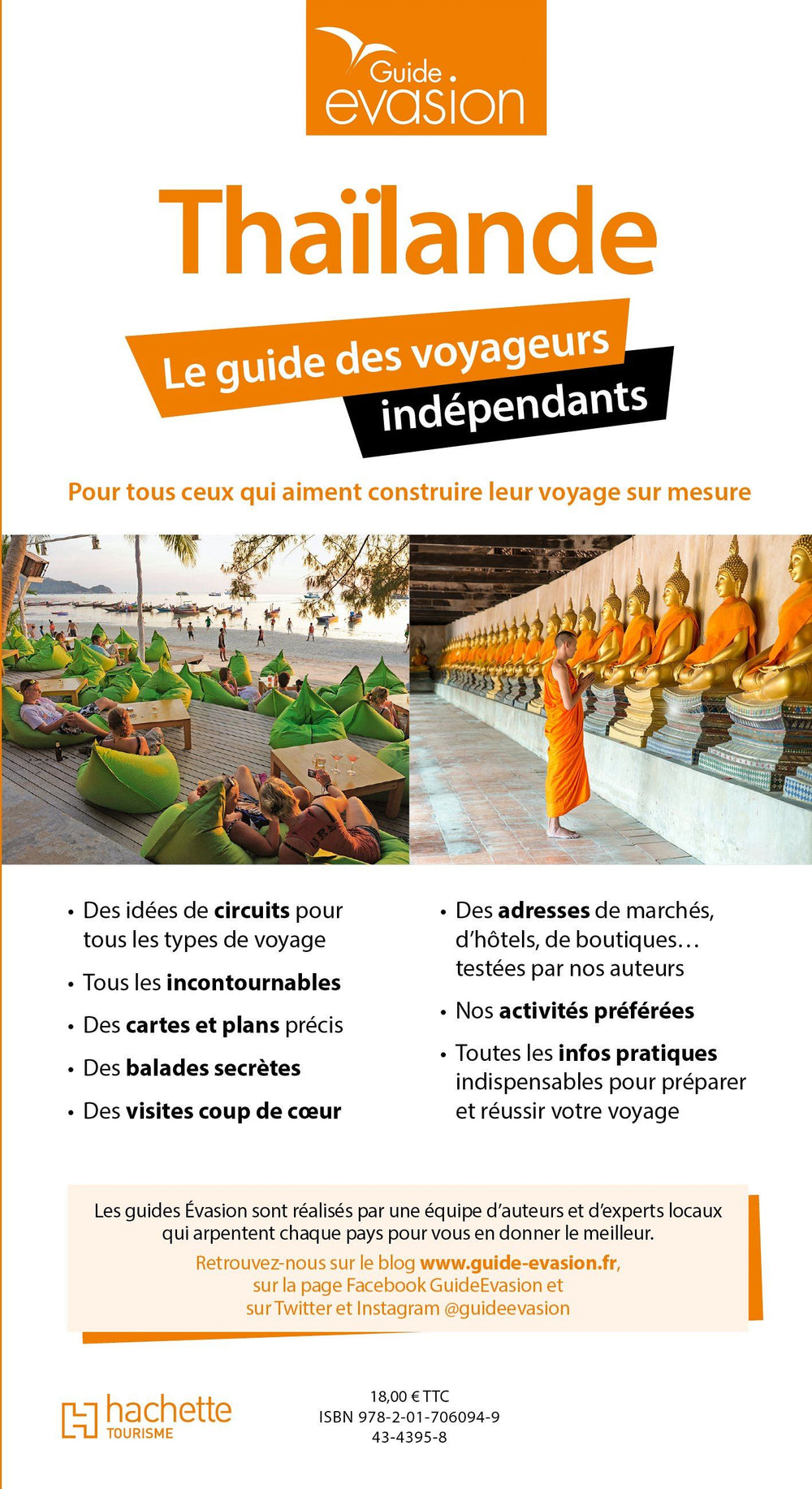 Guide Evasion - Thaïlande | Hachette guide de voyage Hachette 