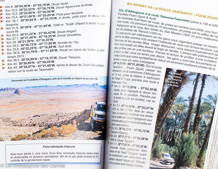 Guide Gandini - Pistes de l'Anti-Atlas (Maroc) - Tome 7 - La Compagnie des Cartes