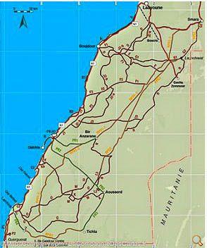 Guide Gandini - Pistes du sud du Maroc : Le Sahara Atlantique - Tome 6 - La Compagnie des Cartes