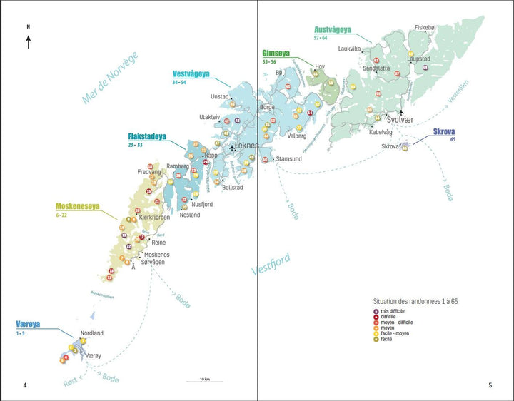 Guide - Randonner aux îles Lofoten guide de randonnée Topo Guide Lofoten 